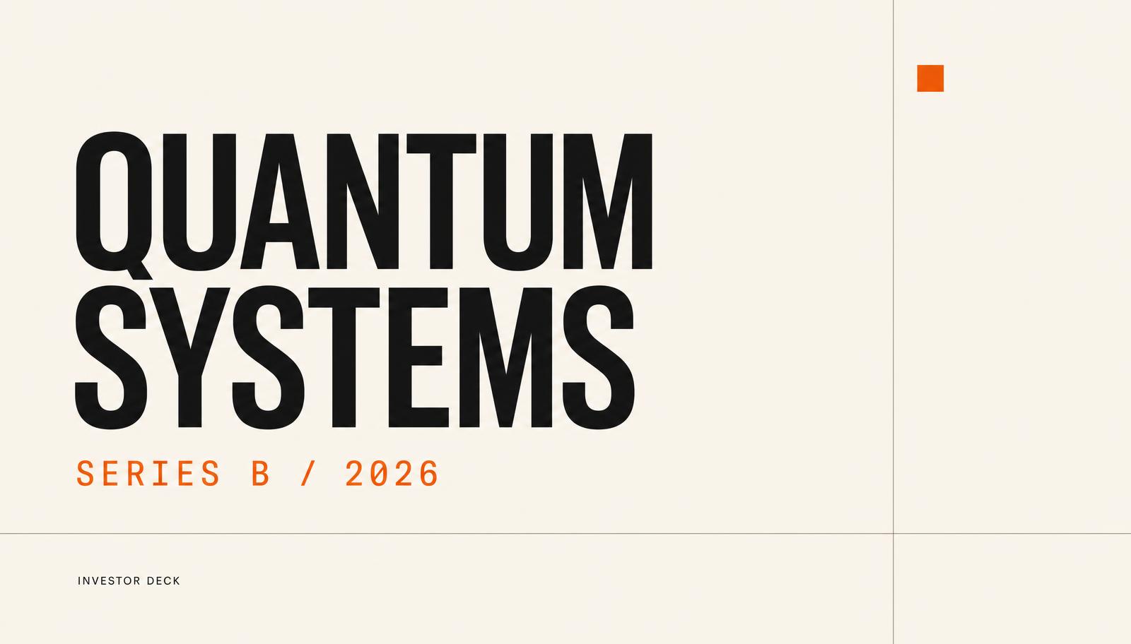Quantum Systems Series B title slide